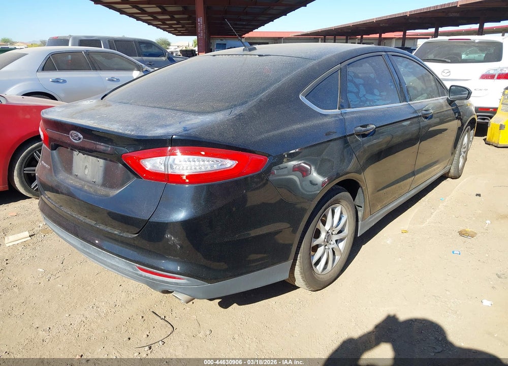 2016 FORD FUSION S VIN: 3FA6P0G7XGR337994