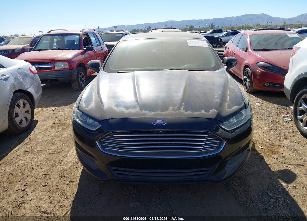 2016 FORD FUSION S VIN: 3FA6P0G7XGR337994