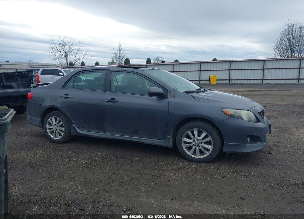 2009 TOYOTA COROLLA S VIN: 1NXBU40E49Z101222