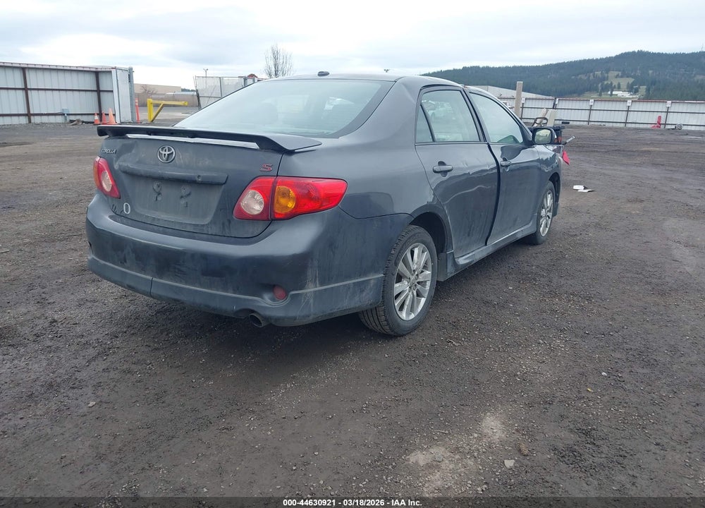 2009 TOYOTA COROLLA S VIN: 1NXBU40E49Z101222