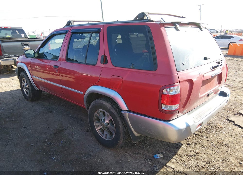 2001 NISSAN PATHFINDER SE VIN: JN8DR07Y81W500655