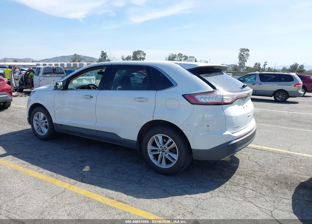 2015 FORD EDGE SEL VIN: 2FMTK4J90FBB92616