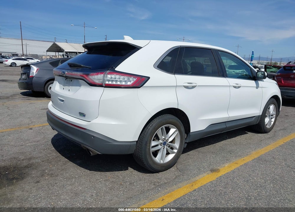 2015 FORD EDGE SEL VIN: 2FMTK4J90FBB92616