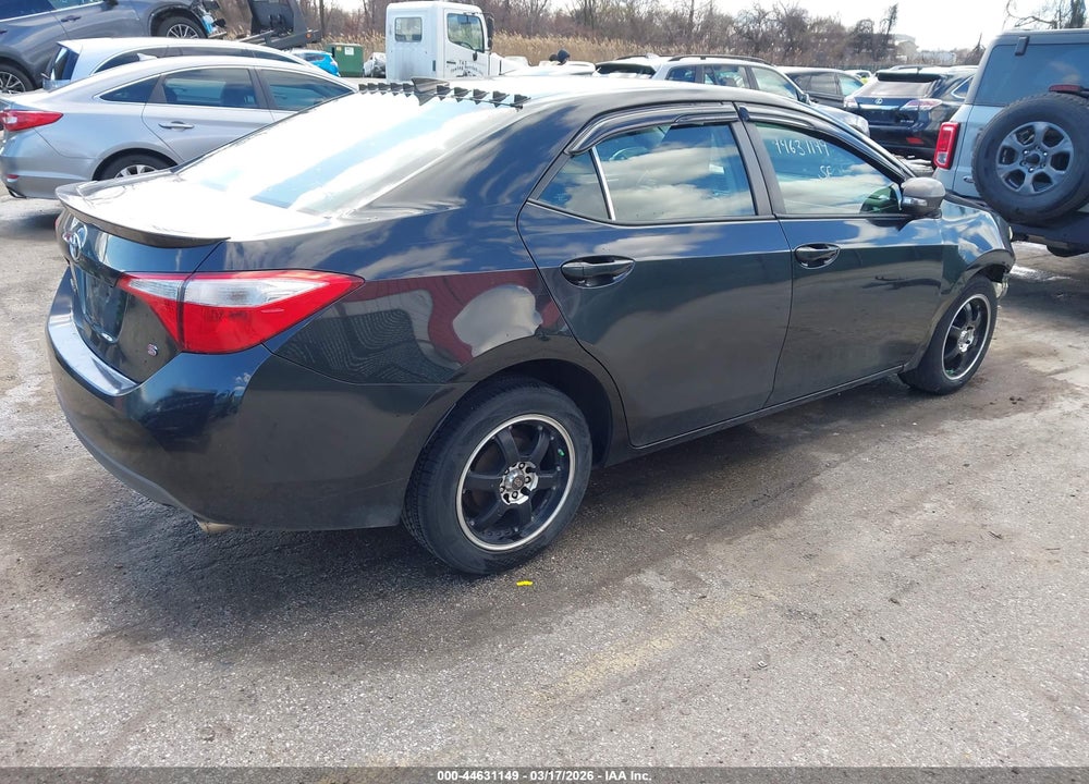 2014 TOYOTA COROLLA S VIN: 2T1BURHE6EC100215