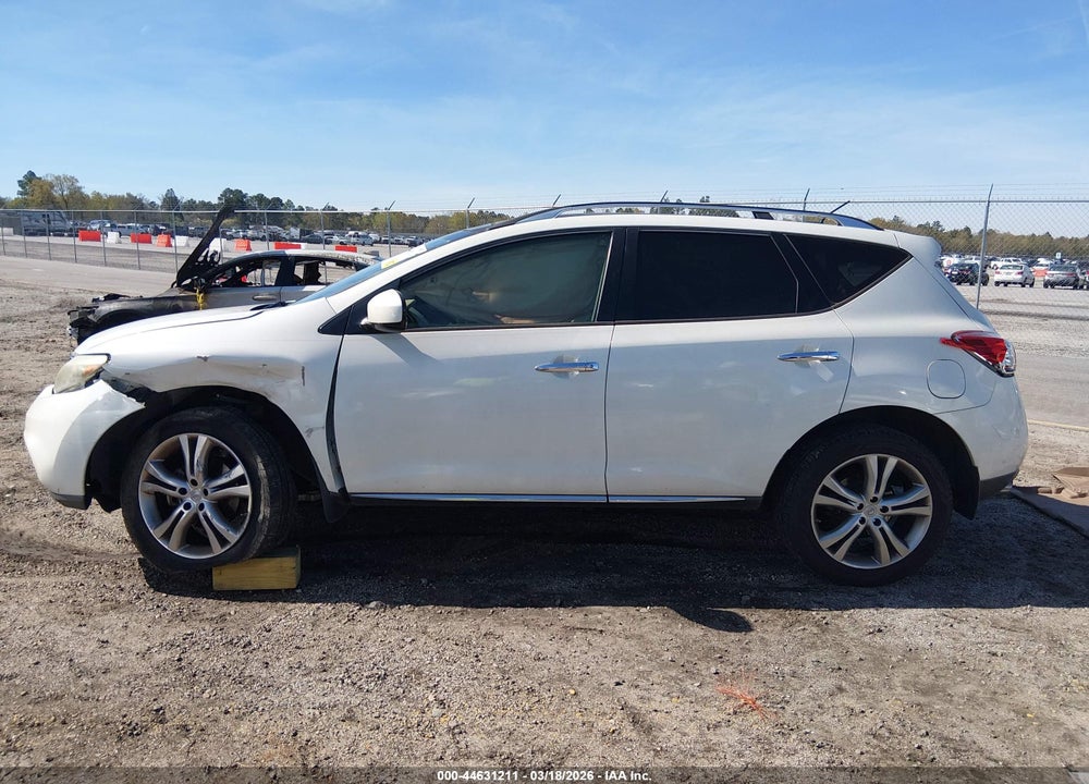 2013 NISSAN MURANO LE VIN: JN8AZ1MW9DW318978