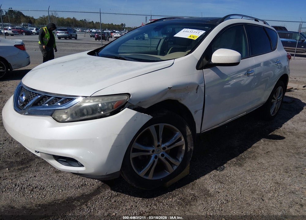 2013 NISSAN MURANO LE VIN: JN8AZ1MW9DW318978