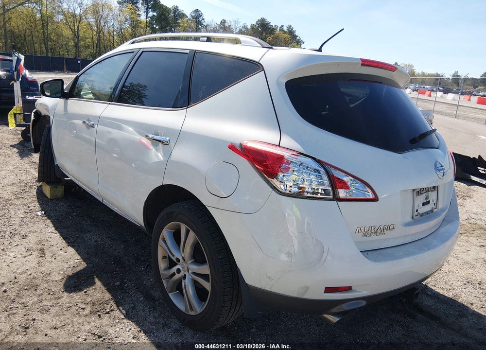 2013 NISSAN MURANO LE VIN: JN8AZ1MW9DW318978