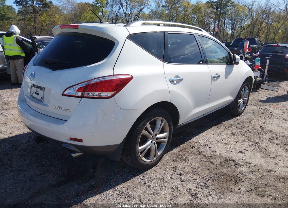 2013 NISSAN MURANO LE VIN: JN8AZ1MW9DW318978
