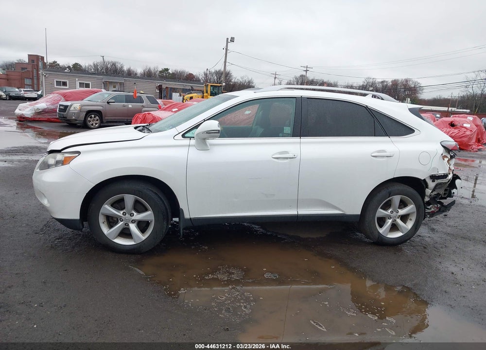2011 LEXUS RX 350 VIN: 2T2BK1BA9BC090526