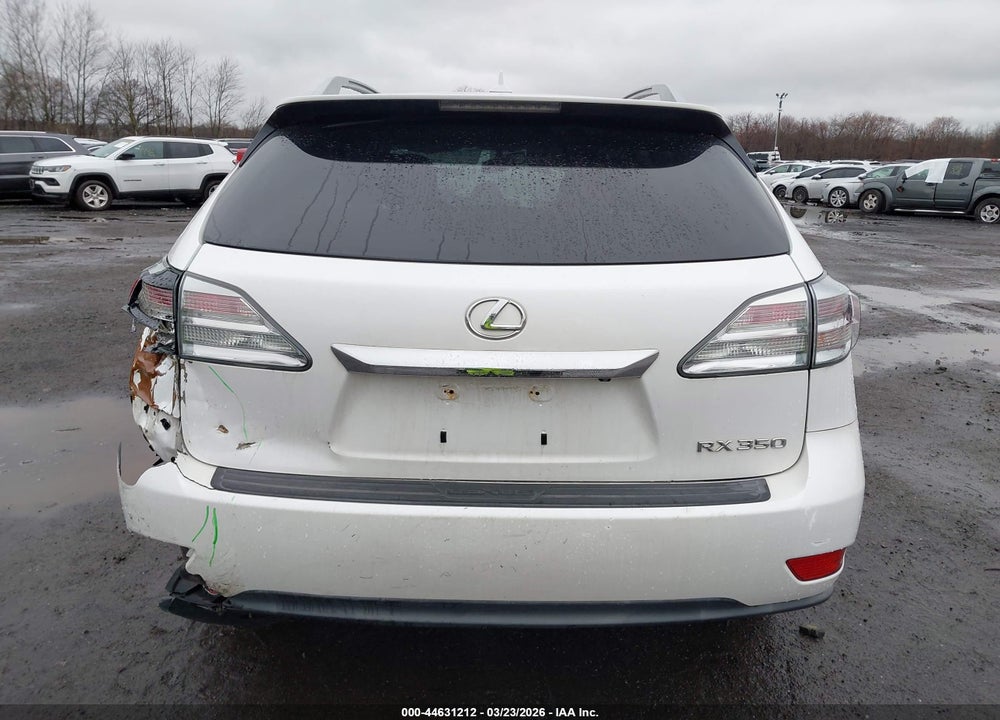 2011 LEXUS RX 350 VIN: 2T2BK1BA9BC090526