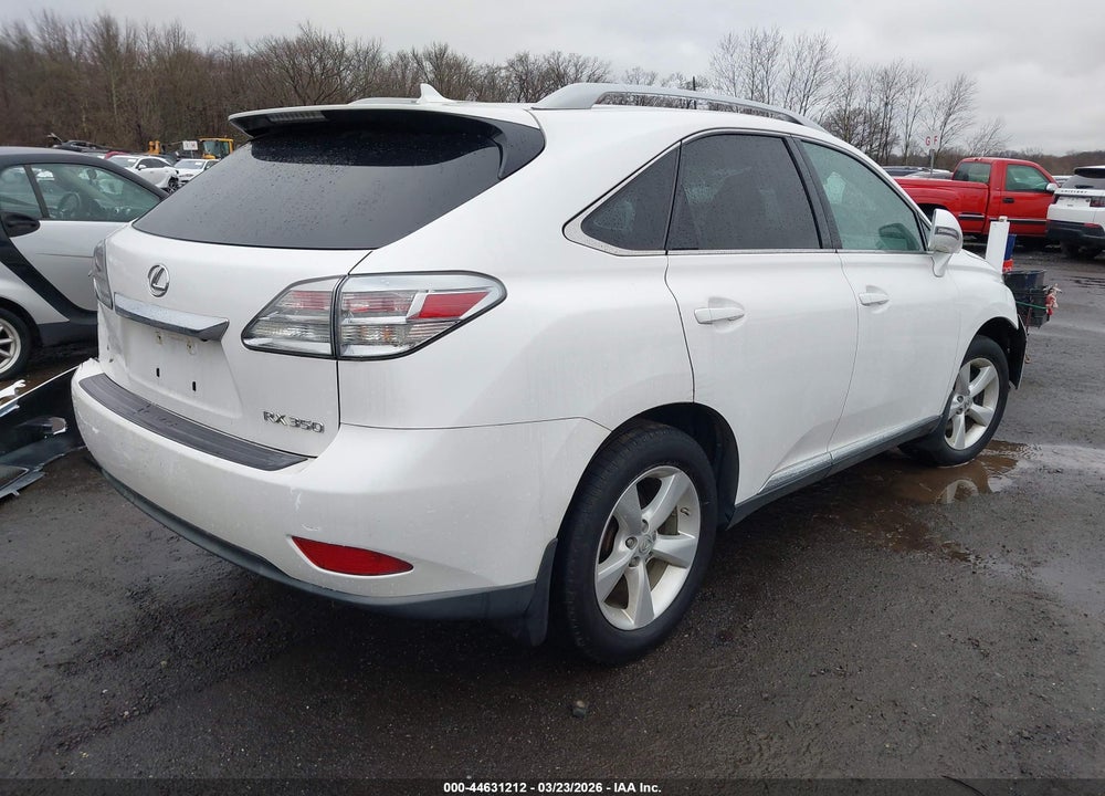 2011 LEXUS RX 350 VIN: 2T2BK1BA9BC090526