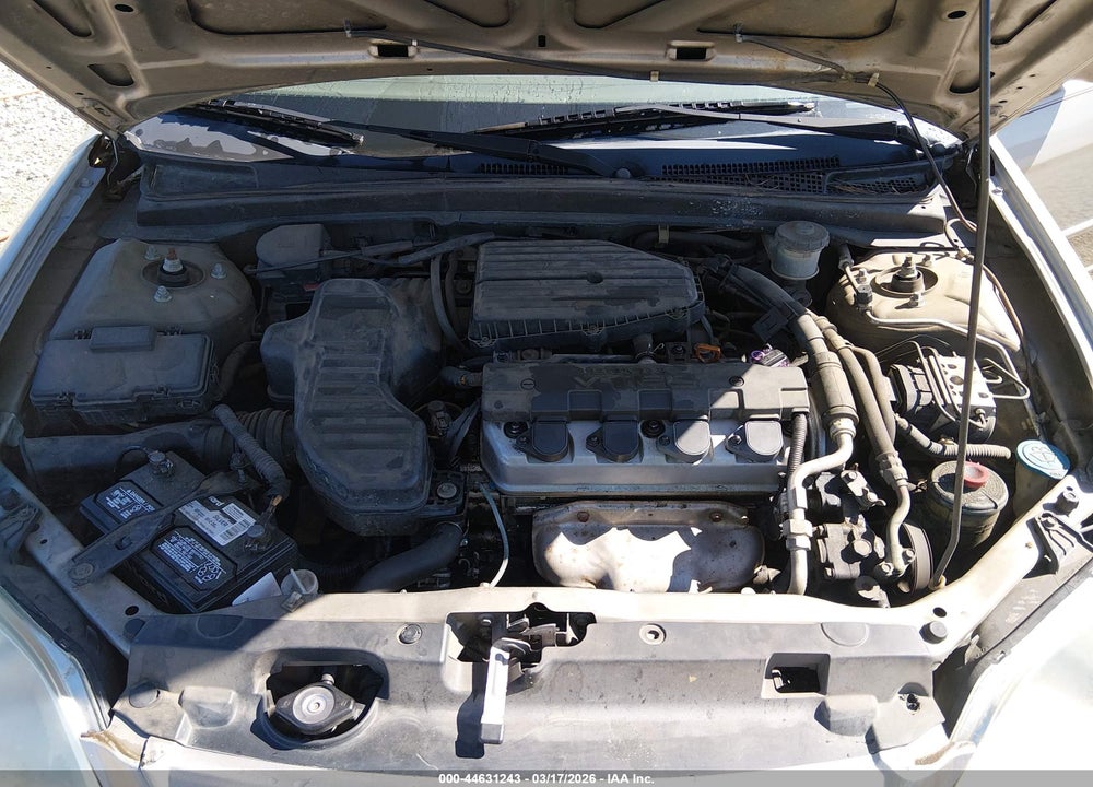 2003 HONDA CIVIC EX VIN: 2HGES26873H503695