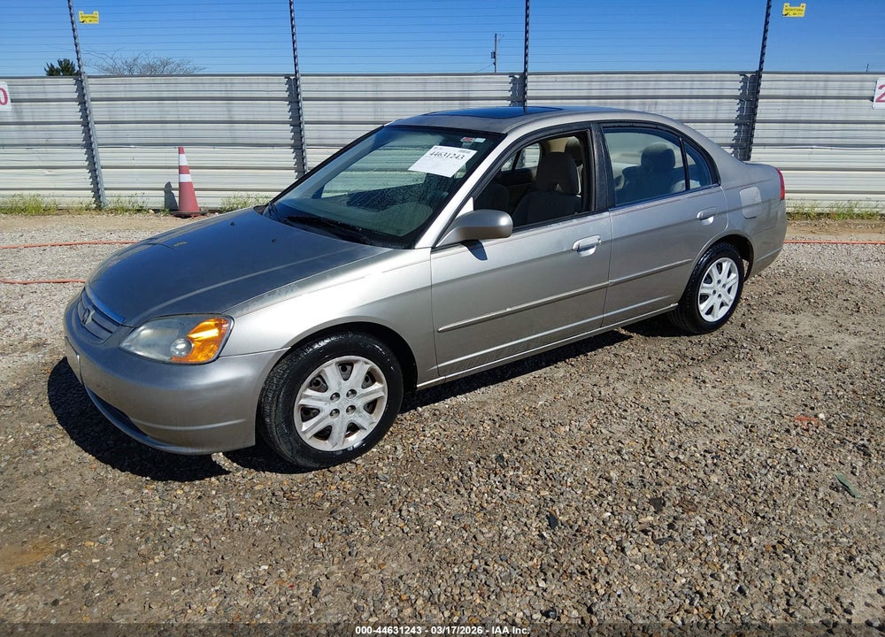 2003 HONDA CIVIC EX VIN: 2HGES26873H503695