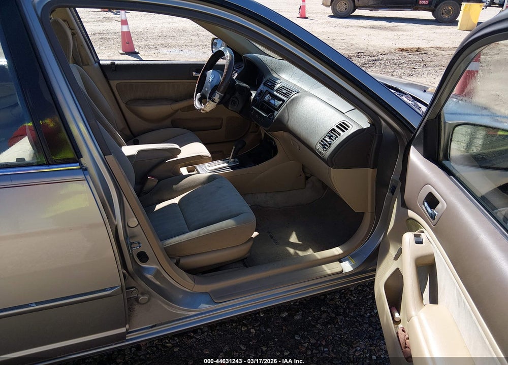 2003 HONDA CIVIC EX VIN: 2HGES26873H503695