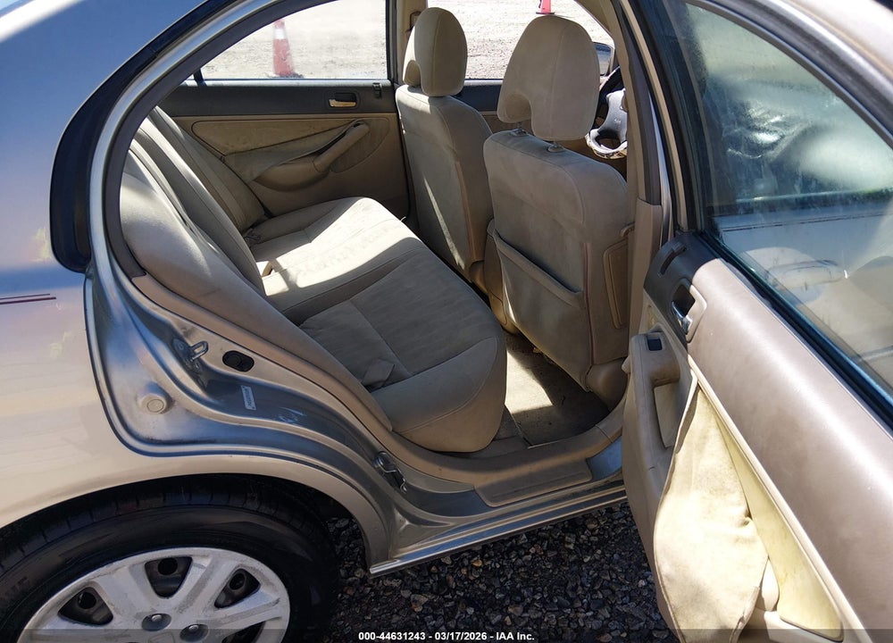 2003 HONDA CIVIC EX VIN: 2HGES26873H503695
