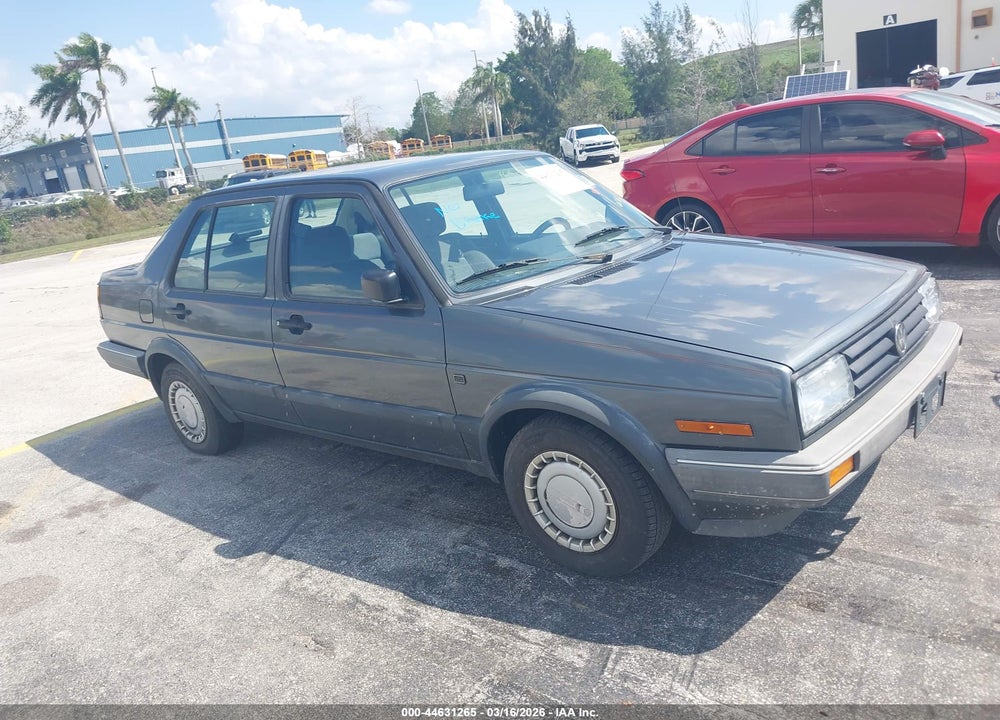 1989 VOLKSWAGEN JETTA GL VIN: WVWRB11G6KW076583