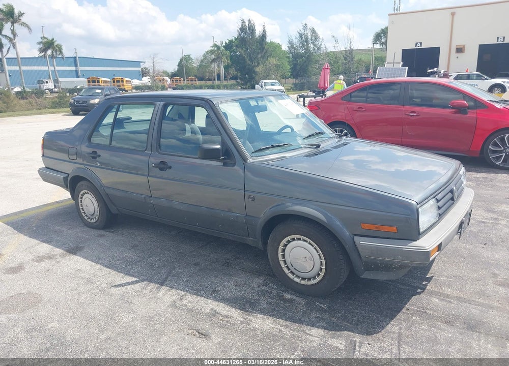 1989 VOLKSWAGEN JETTA GL VIN: WVWRB11G6KW076583