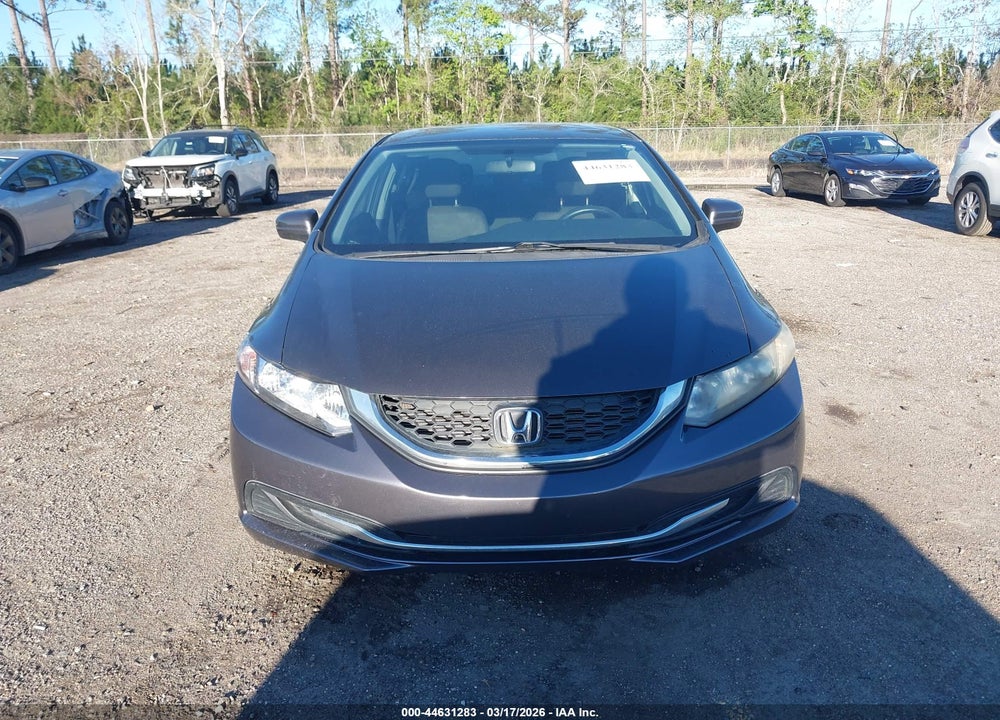2014 HONDA CIVIC LX VIN: 19XFB2F54EE076743