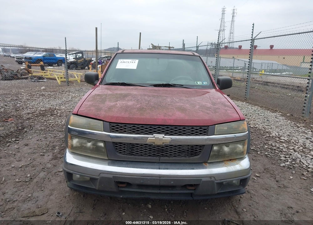 2005 CHEVROLET COLORADO LS VIN: 1GCDT136858134651