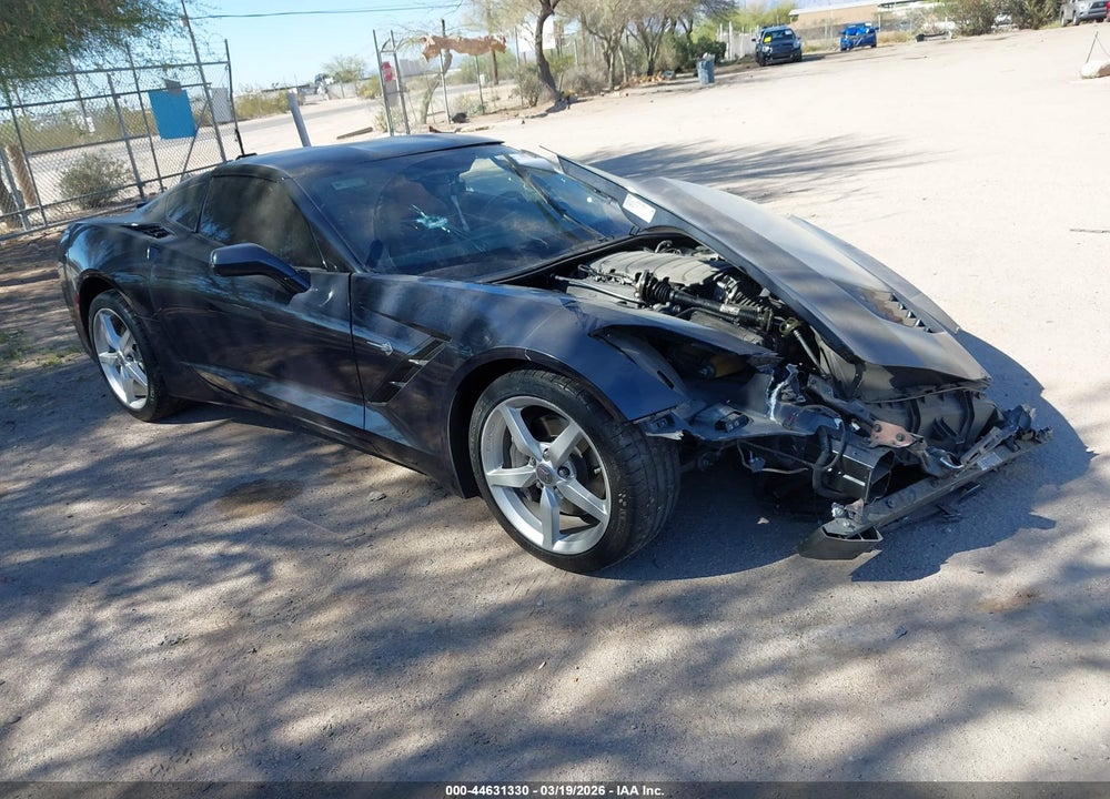 2015 CHEVROLET CORVETTE STINGRAY VIN: 1G1YD2D78F5114715