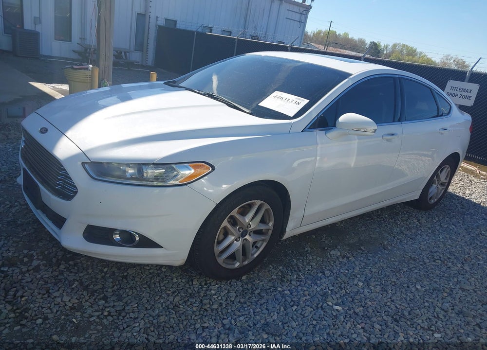 2014 FORD FUSION SE VIN: 3FA6P0HD5ER344417