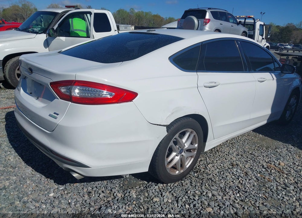 2014 FORD FUSION SE VIN: 3FA6P0HD5ER344417