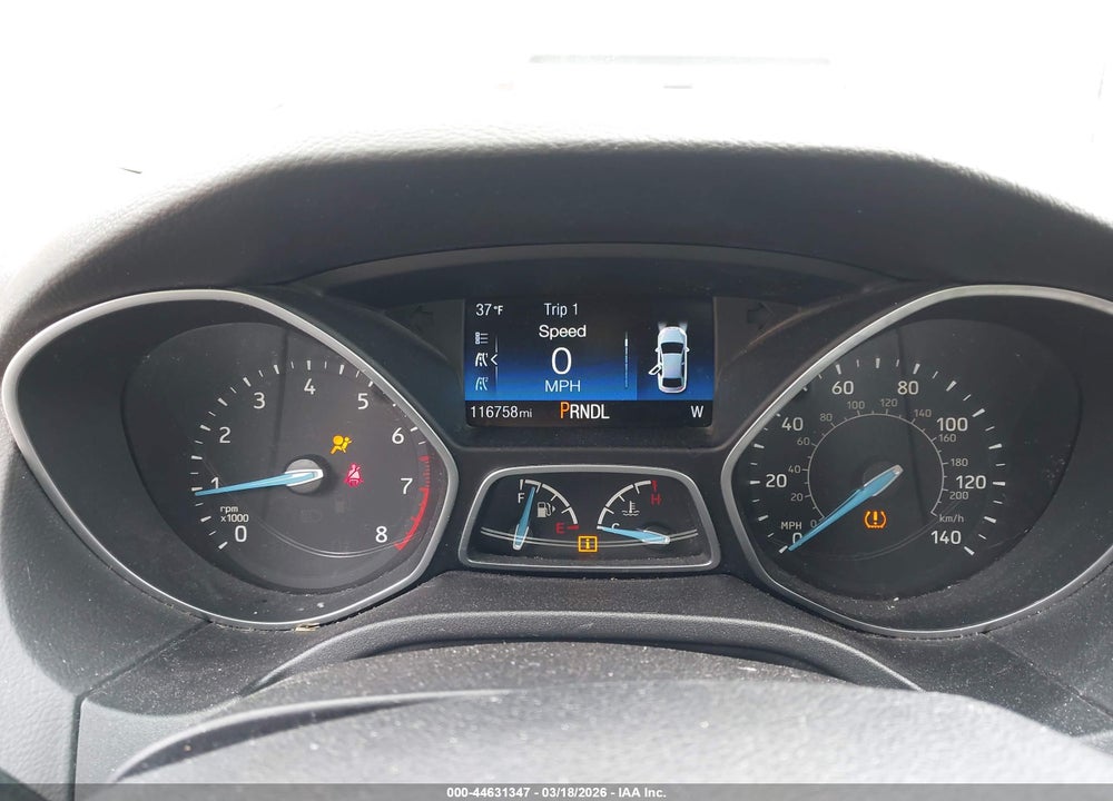 2017 FORD FOCUS SE VIN: 1FADP3K2XHL267126