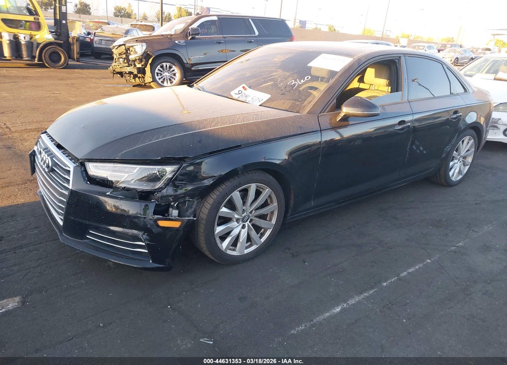 2017 AUDI A4 2.0T ULTRA PREMIUM VIN: WAUGMAF45HA168416