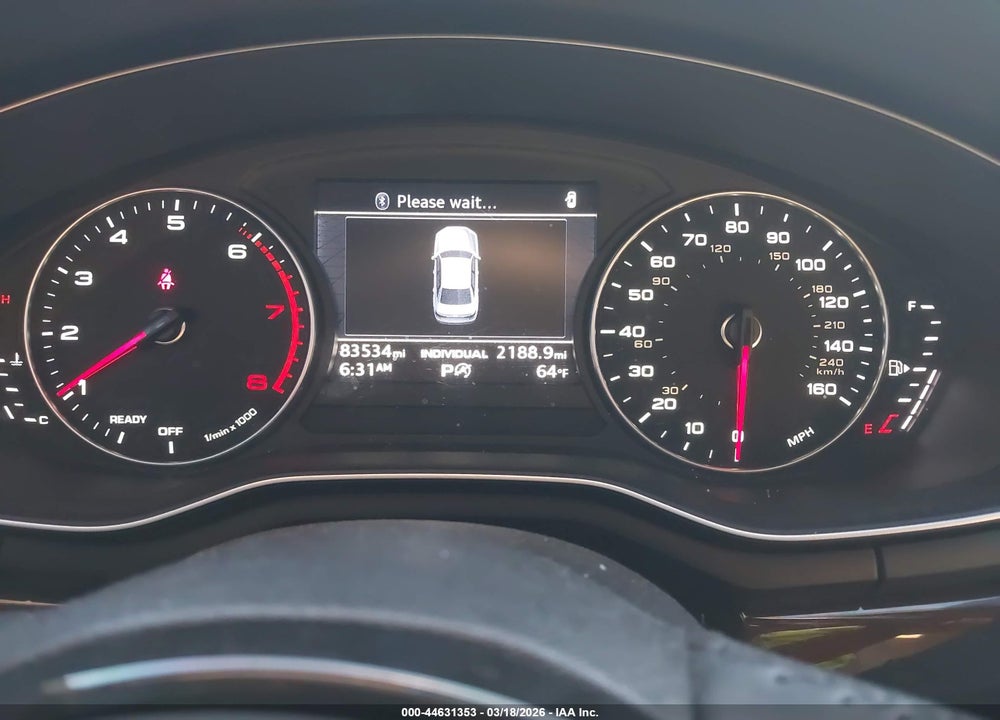 2017 AUDI A4 2.0T ULTRA PREMIUM VIN: WAUGMAF45HA168416