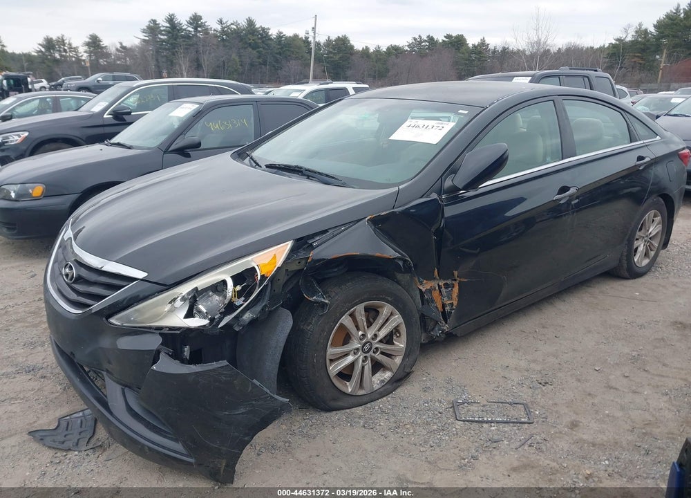 2012 HYUNDAI SONATA GLS VIN: 5NPEB4AC1CH481190