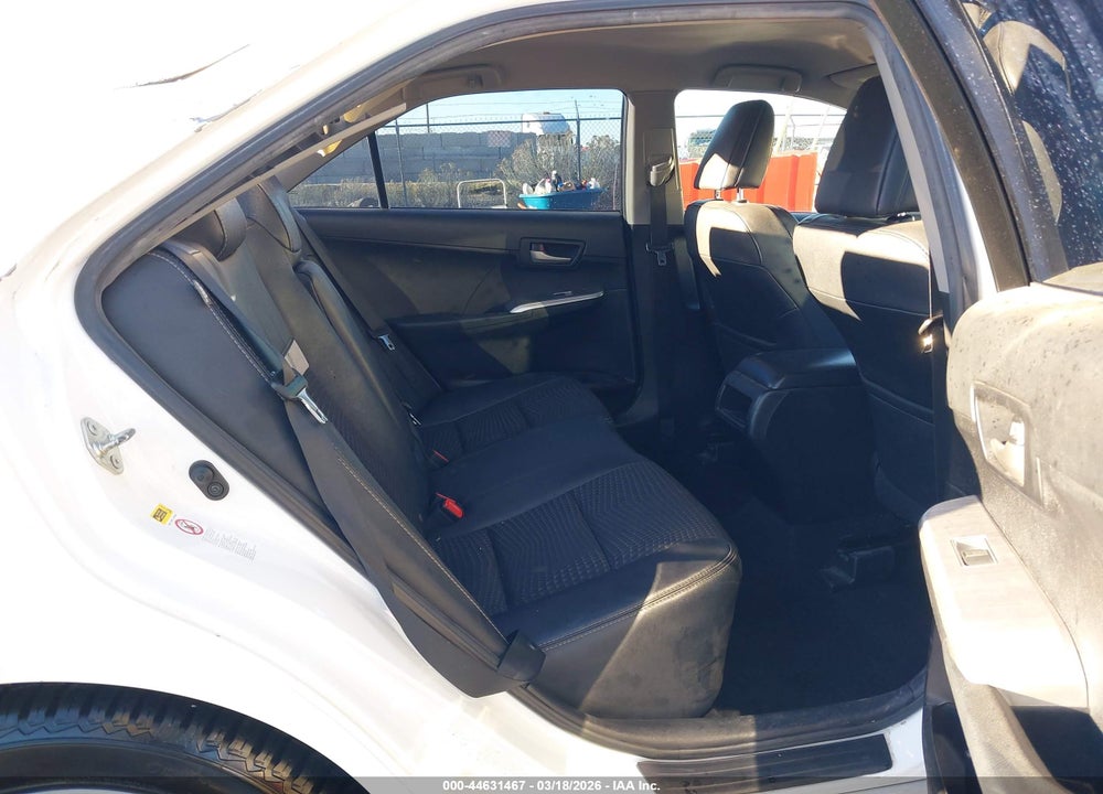 2013 TOYOTA CAMRY SE VIN: 4T1BF1FK2DU662467