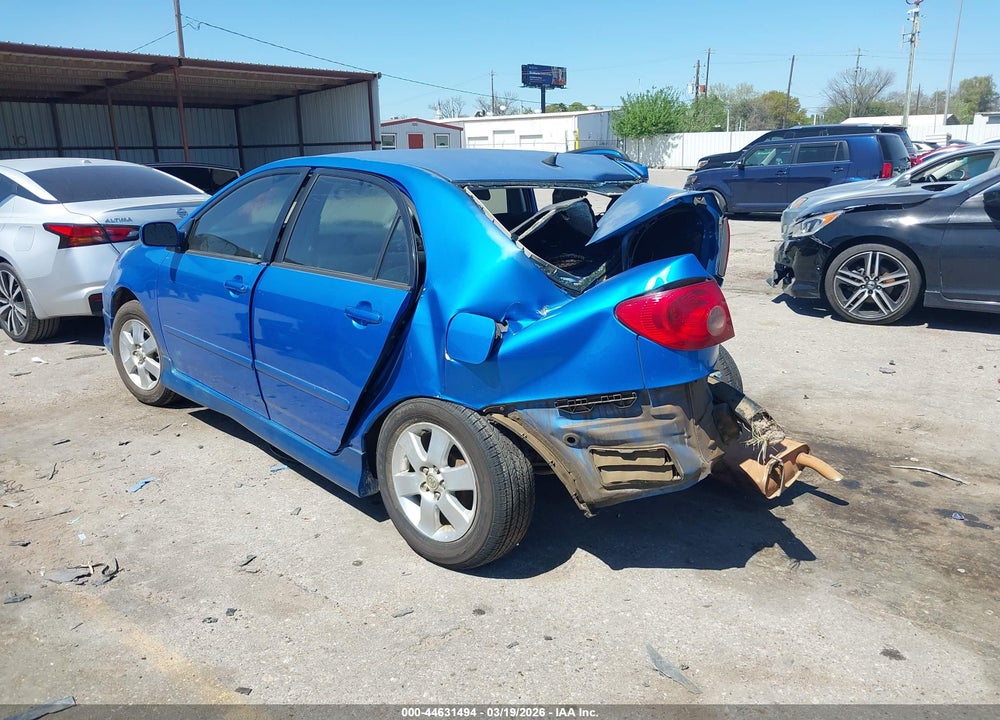2008 TOYOTA COROLLA S VIN: 2T1BR32E68C905157