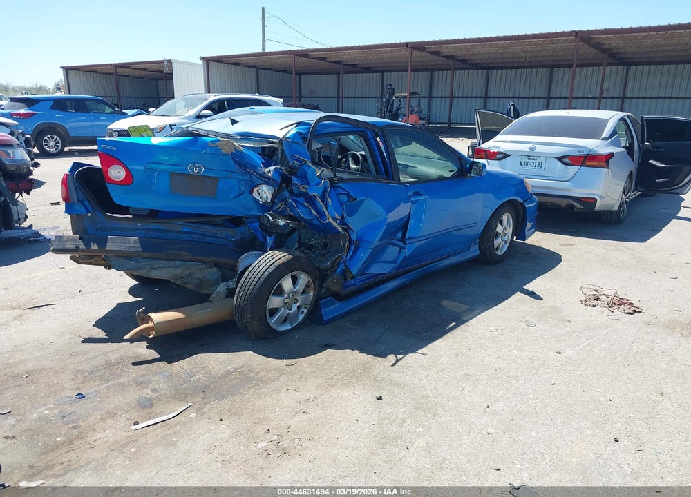 2008 TOYOTA COROLLA S VIN: 2T1BR32E68C905157
