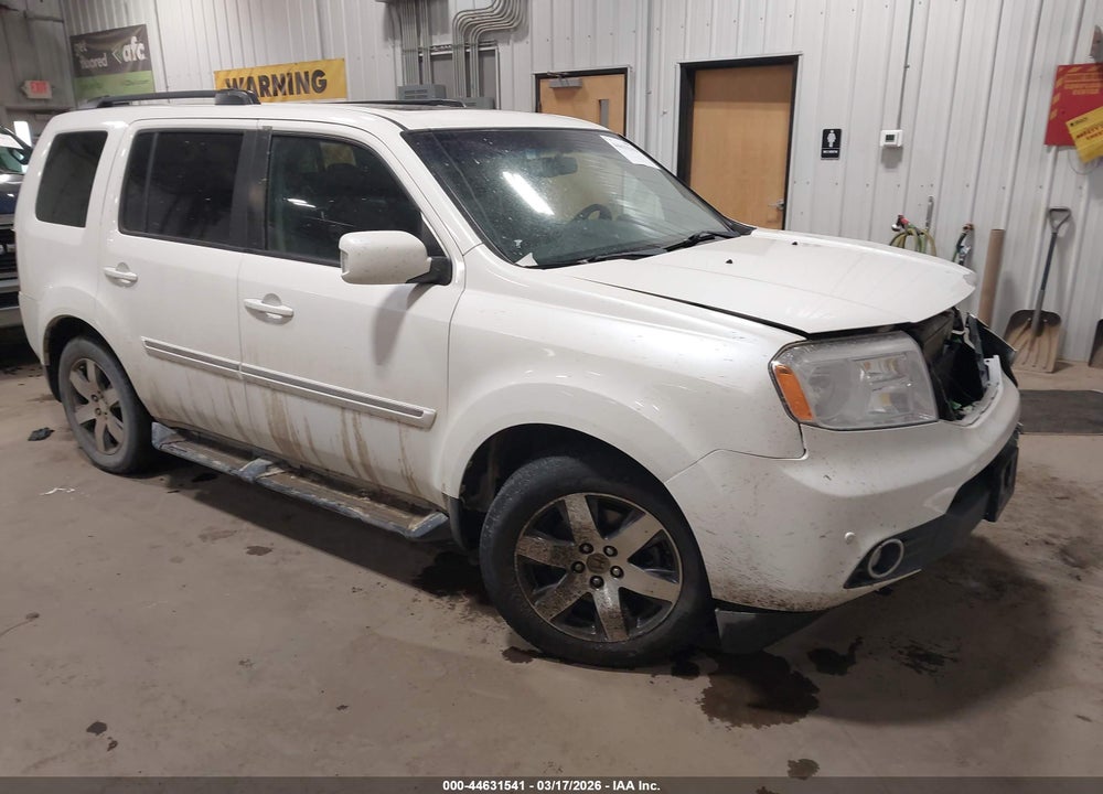 2013 HONDA PILOT TOURING VIN: 5FNYF4H9XDB040640