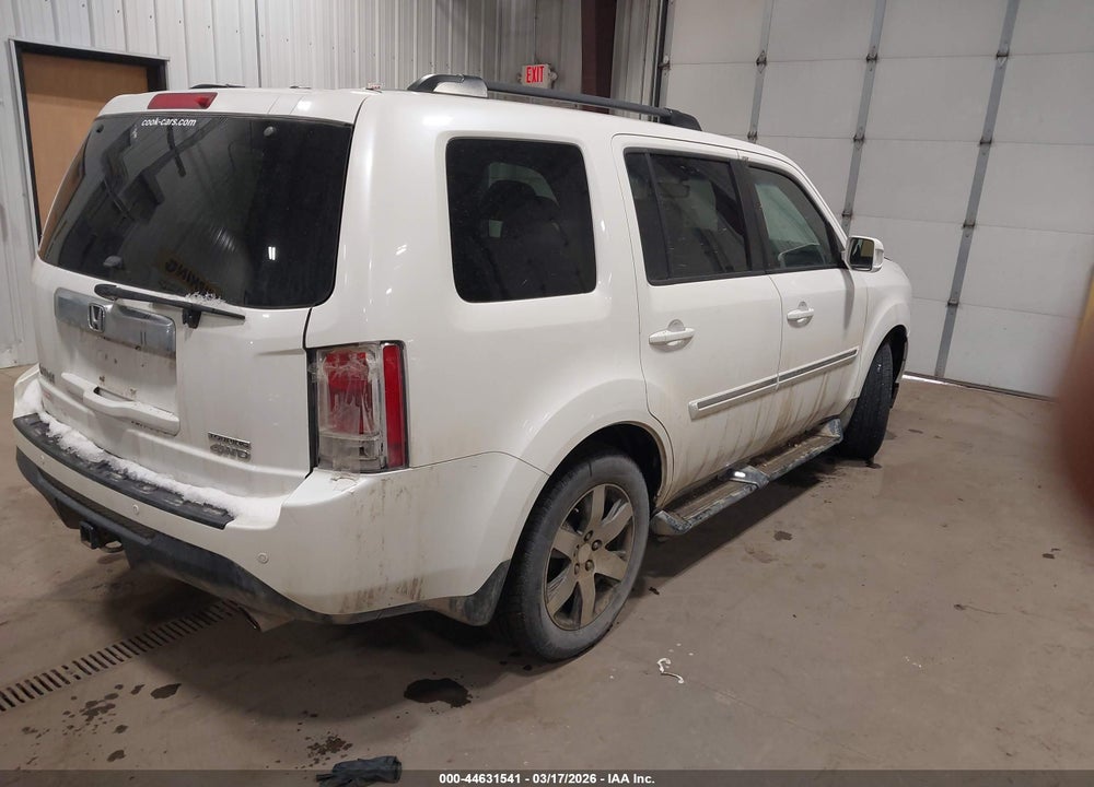 2013 HONDA PILOT TOURING VIN: 5FNYF4H9XDB040640