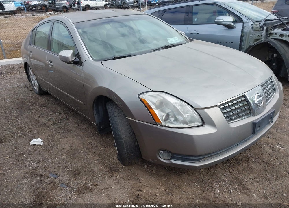 2004 NISSAN MAXIMA 3.5 SL VIN: 1N4BA41E84C904647