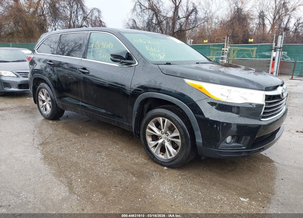 2014 TOYOTA HIGHLANDER LE PLUS V6 VIN: 5TDBKRFH6ES019659
