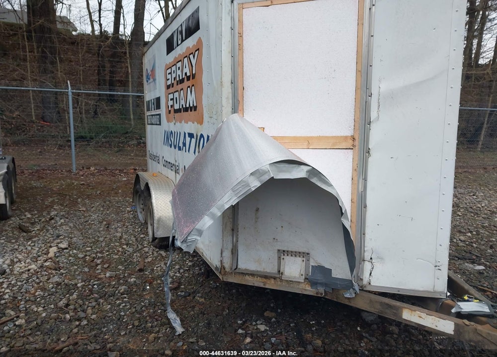 2012 ARISING INDUSTRIES, 12' ENCLOSED VIN: 5YCBE1227CH005907