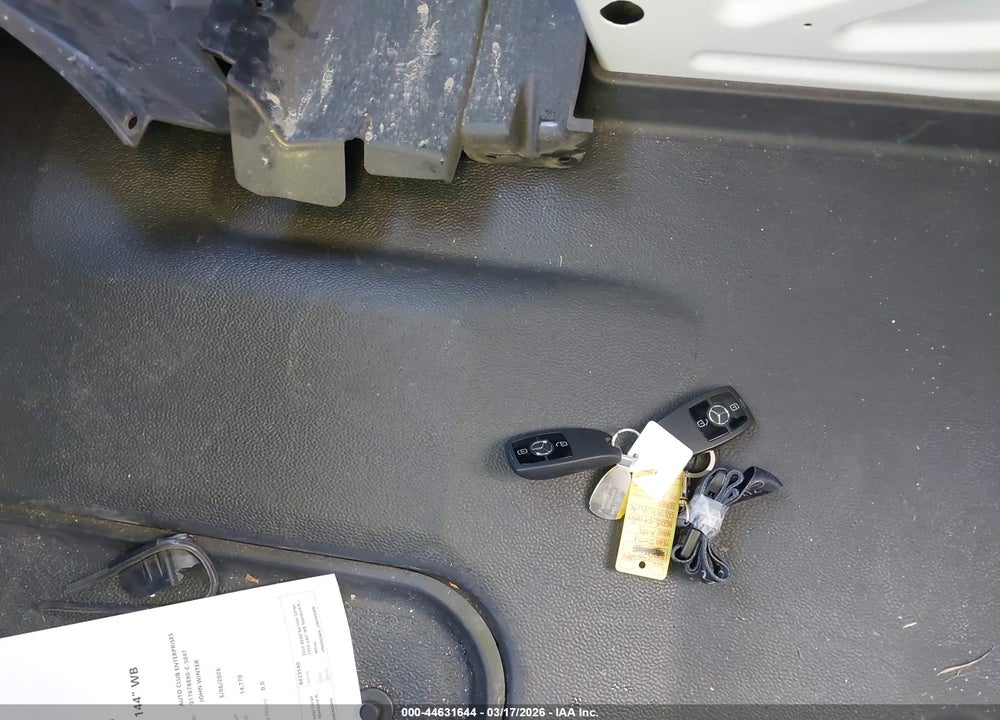 2021 MERCEDES-BENZ SPRINTER 2500 STANDARD ROOF I4 DIESEL VIN: W1Y4DBHY2MT056016