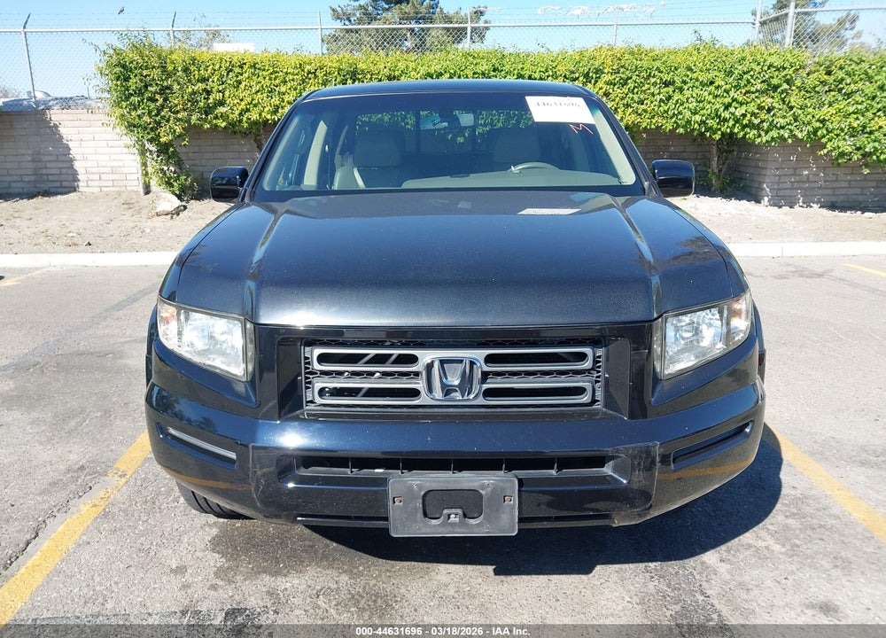 2006 HONDA RIDGELINE RTL VIN: 2HJYK16536H523938