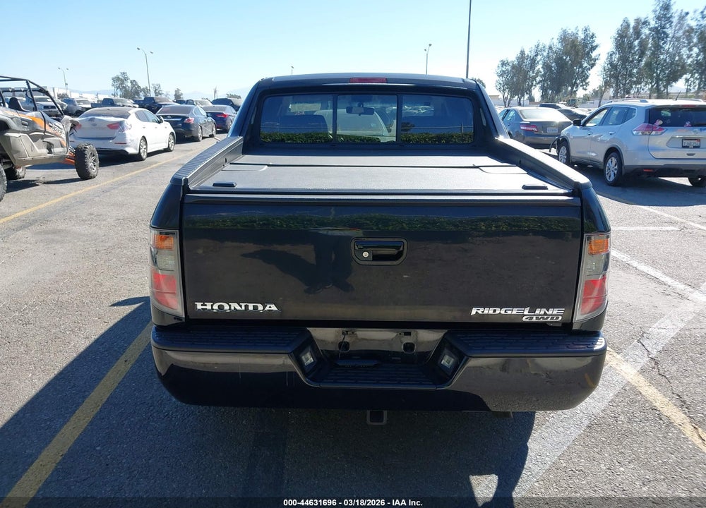 2006 HONDA RIDGELINE RTL VIN: 2HJYK16536H523938