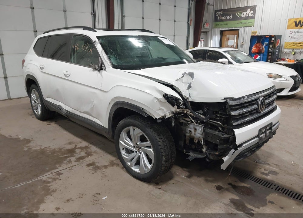 2022 VOLKSWAGEN ATLAS 3.6L V6 SE W/TECHNOLOGY VIN: 1V2KR2CA2NC553235