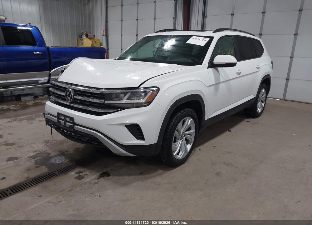 2022 VOLKSWAGEN ATLAS 3.6L V6 SE W/TECHNOLOGY VIN: 1V2KR2CA2NC553235