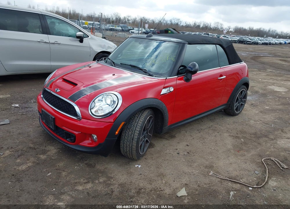 2015 MINI CONVERTIBLE COOPER S VIN: WMWZP3C51FT708743