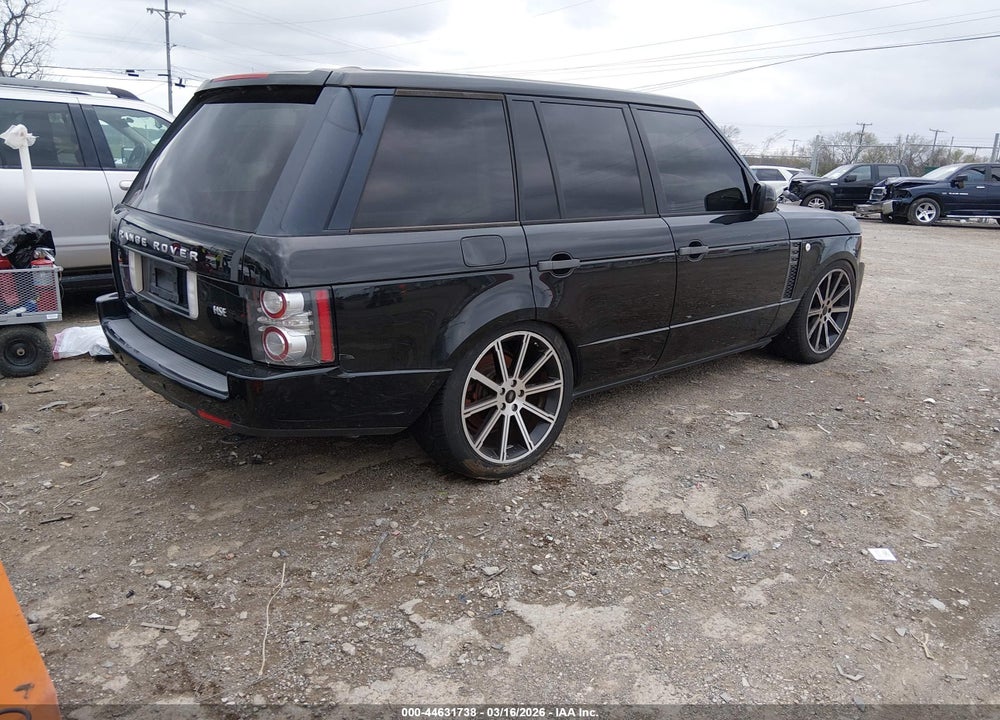 2011 LAND ROVER RANGE ROVER HSE VIN: SALMF1D43BA329767