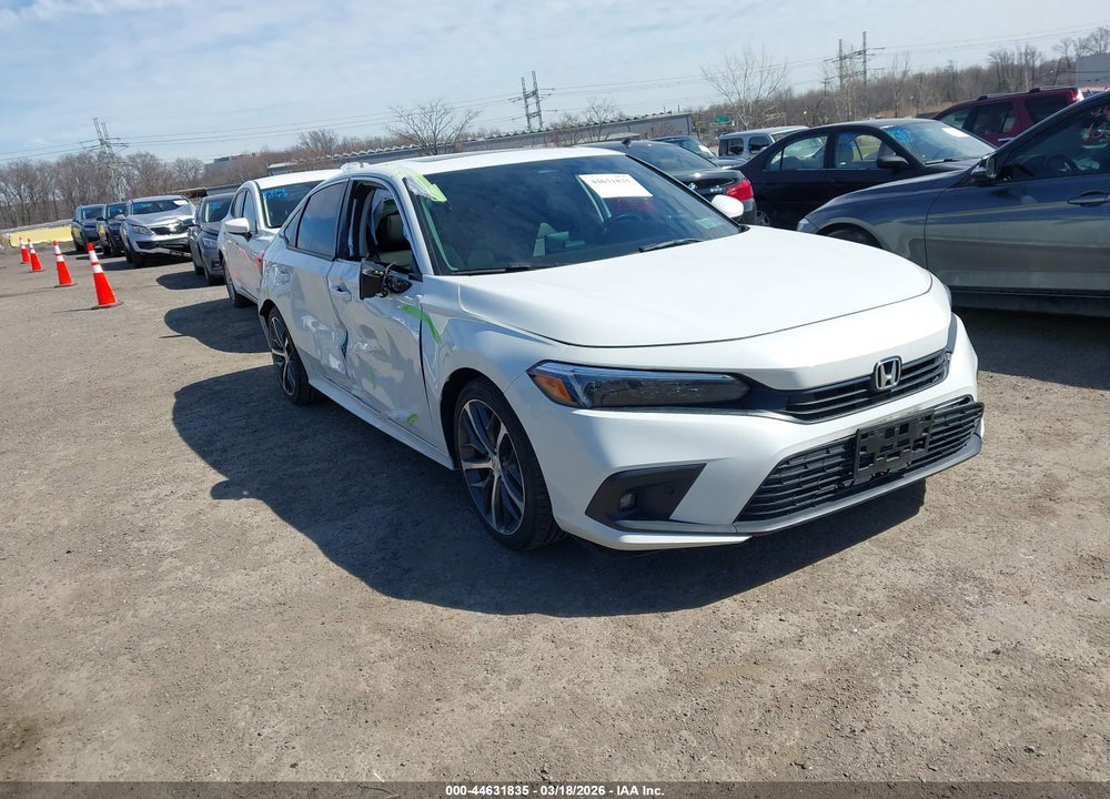 2022 HONDA CIVIC TOURING VIN: 2HGFE1F94NH326055