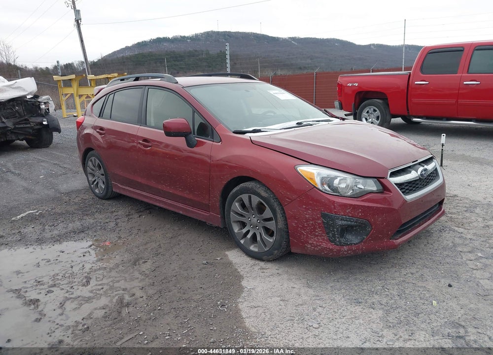 2014 SUBARU IMPREZA 2.0I SPORT PREMIUM VIN: JF1GPAL60E8249090
