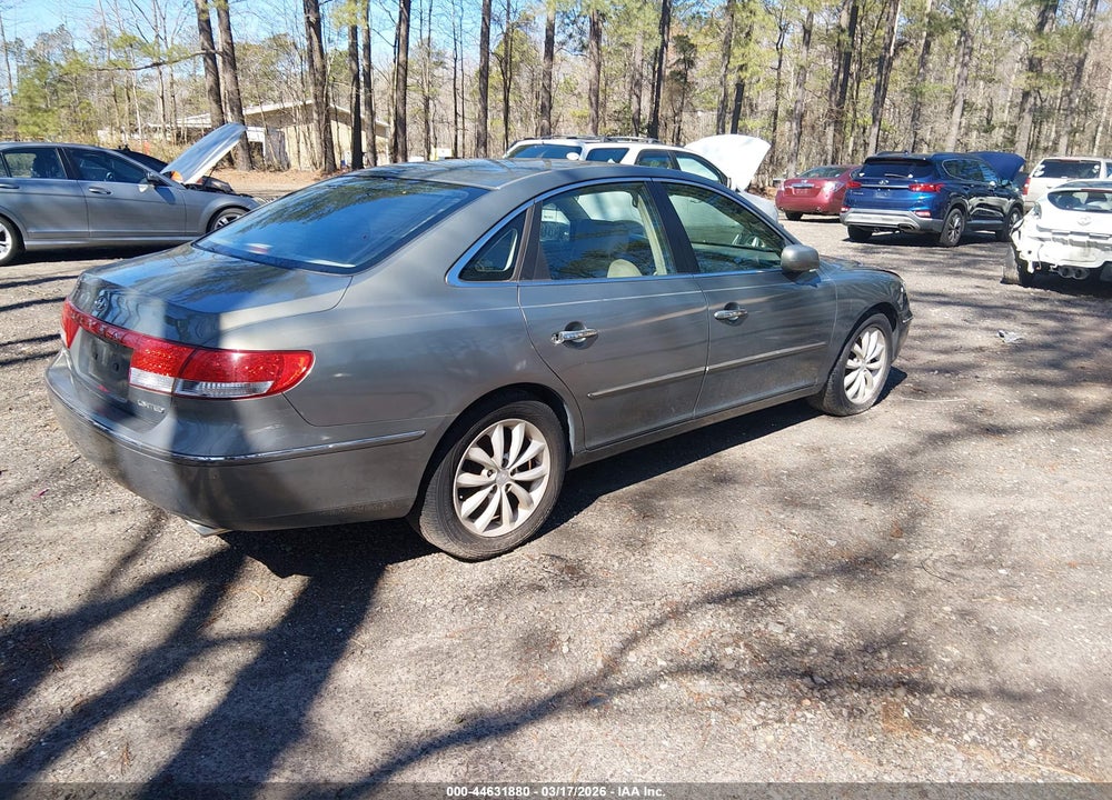 2007 HYUNDAI AZERA LIMITED/SE VIN: KMHFC46F77A174927