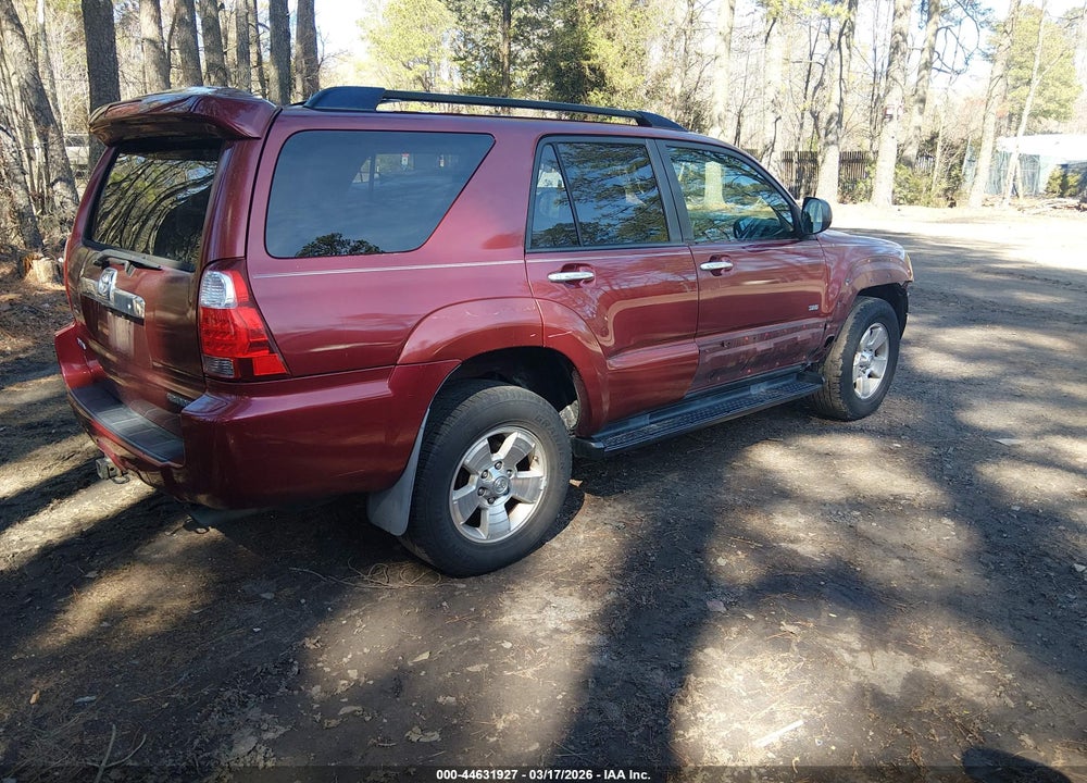 2007 TOYOTA 4RUNNER SR5 V6 VIN: JTEZU14R678086318