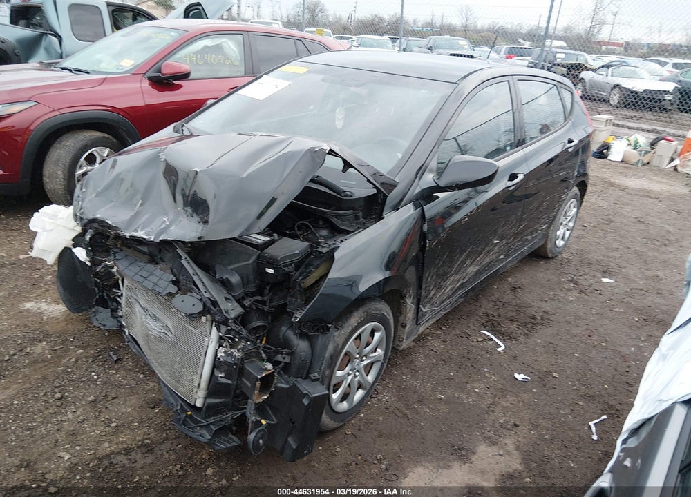 2014 HYUNDAI ACCENT GS VIN: KMHCT5AE2EU195798